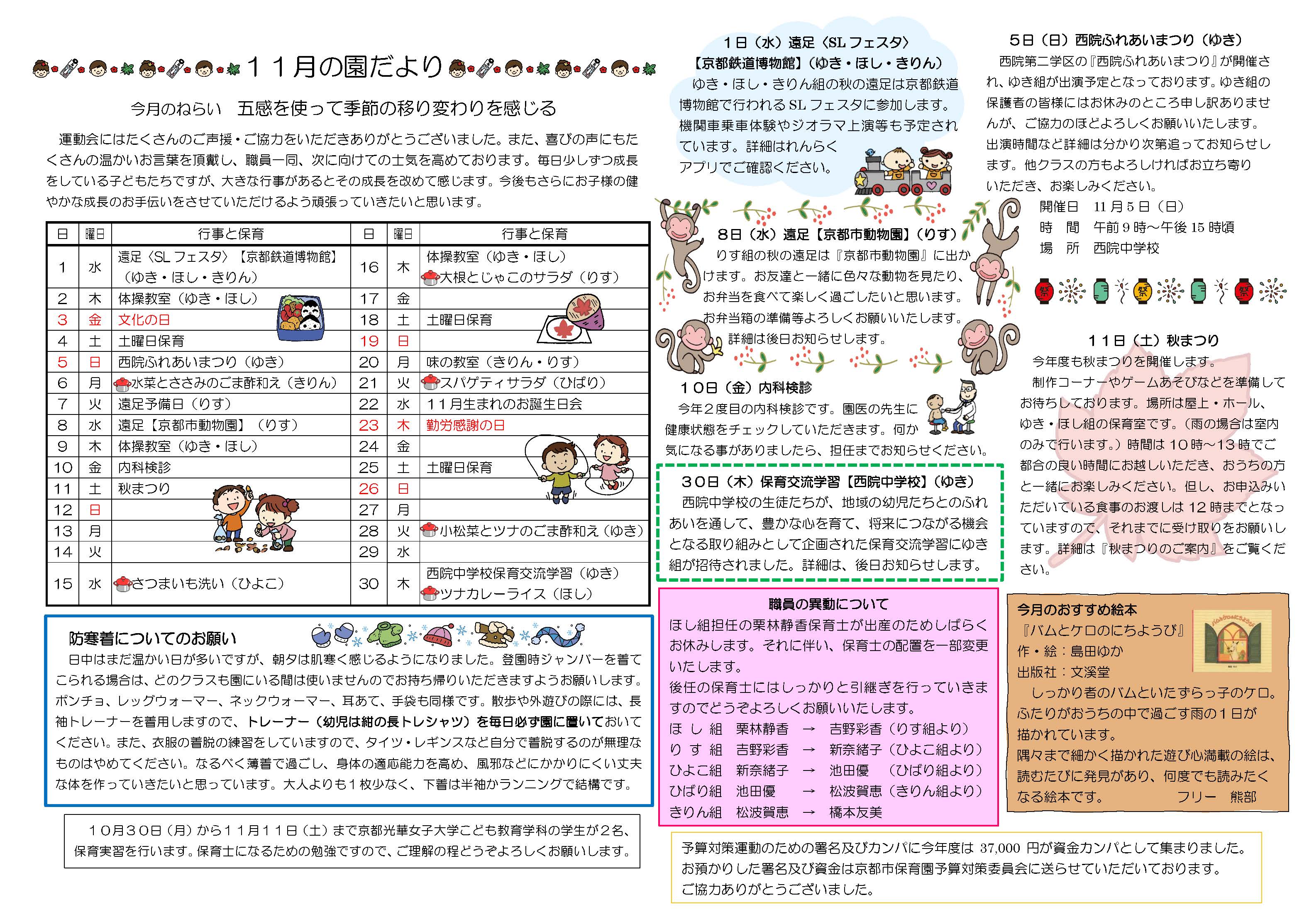 園だより